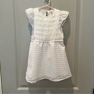 NWOT white girls Gianni Bini knee length dress